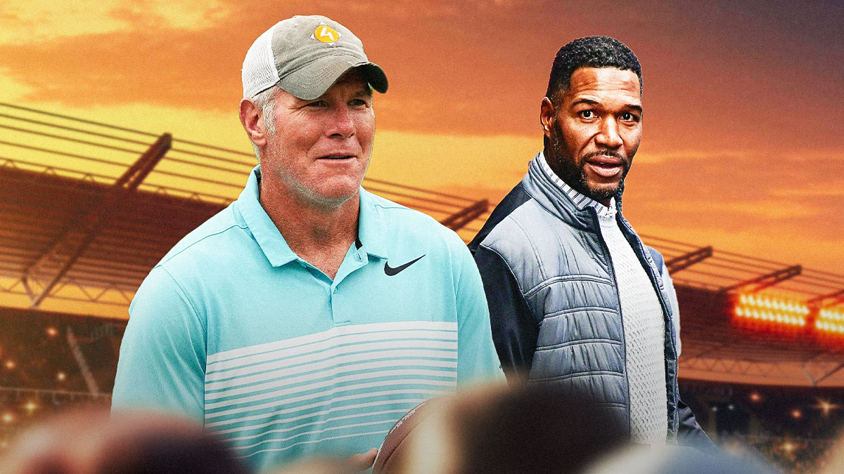 Brett Favre, Michael Strahan