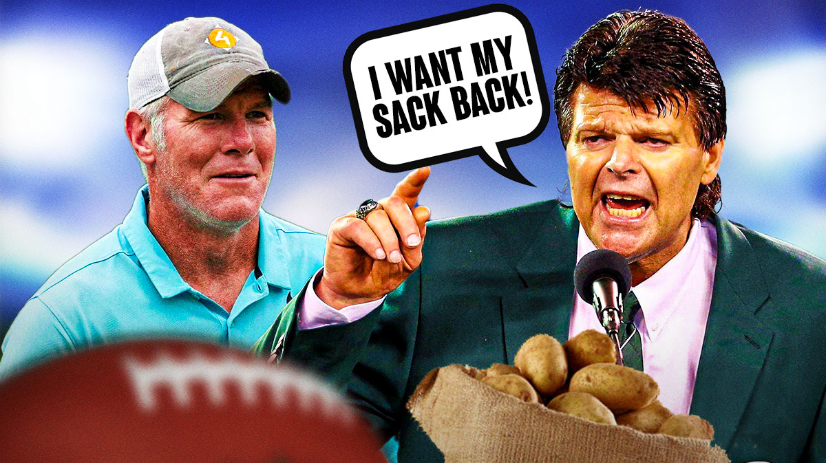 Mark Gastineau confronts Brett Favre over handing sack record to