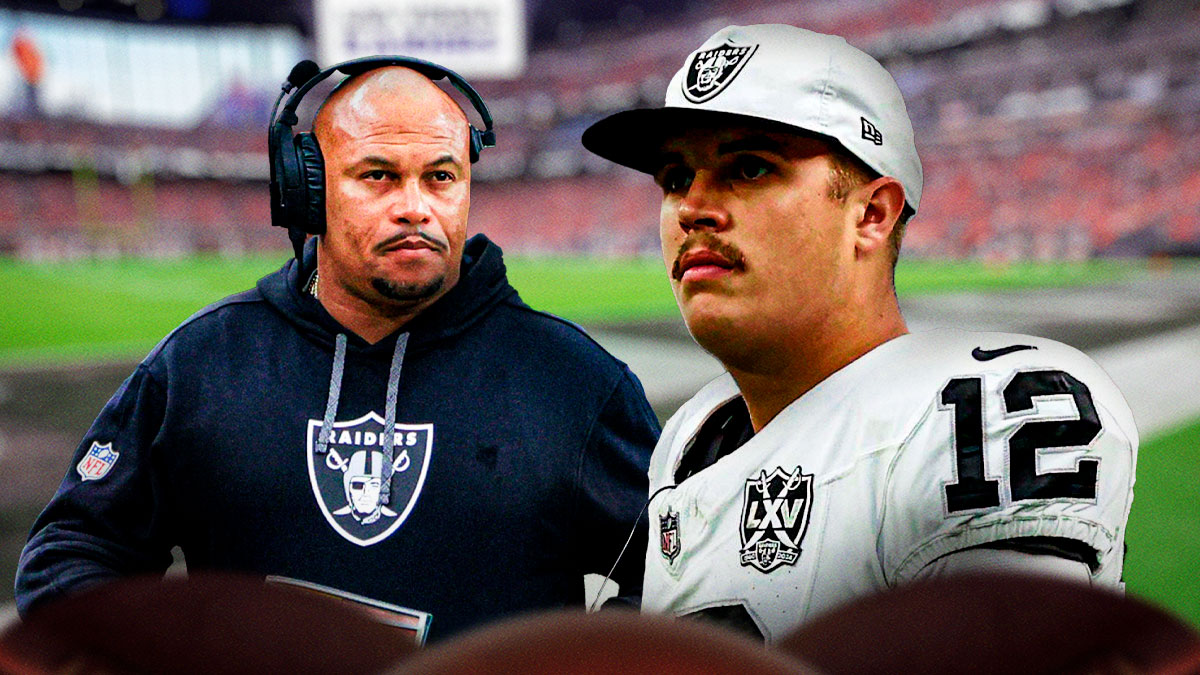 Raiders' Aidan O'Connell gets tough update for Falcons game amid knee