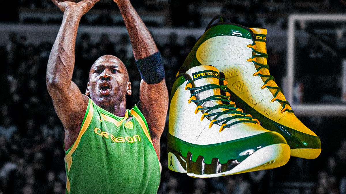 Oregon Ducks feature new Air Jordan 9 PE