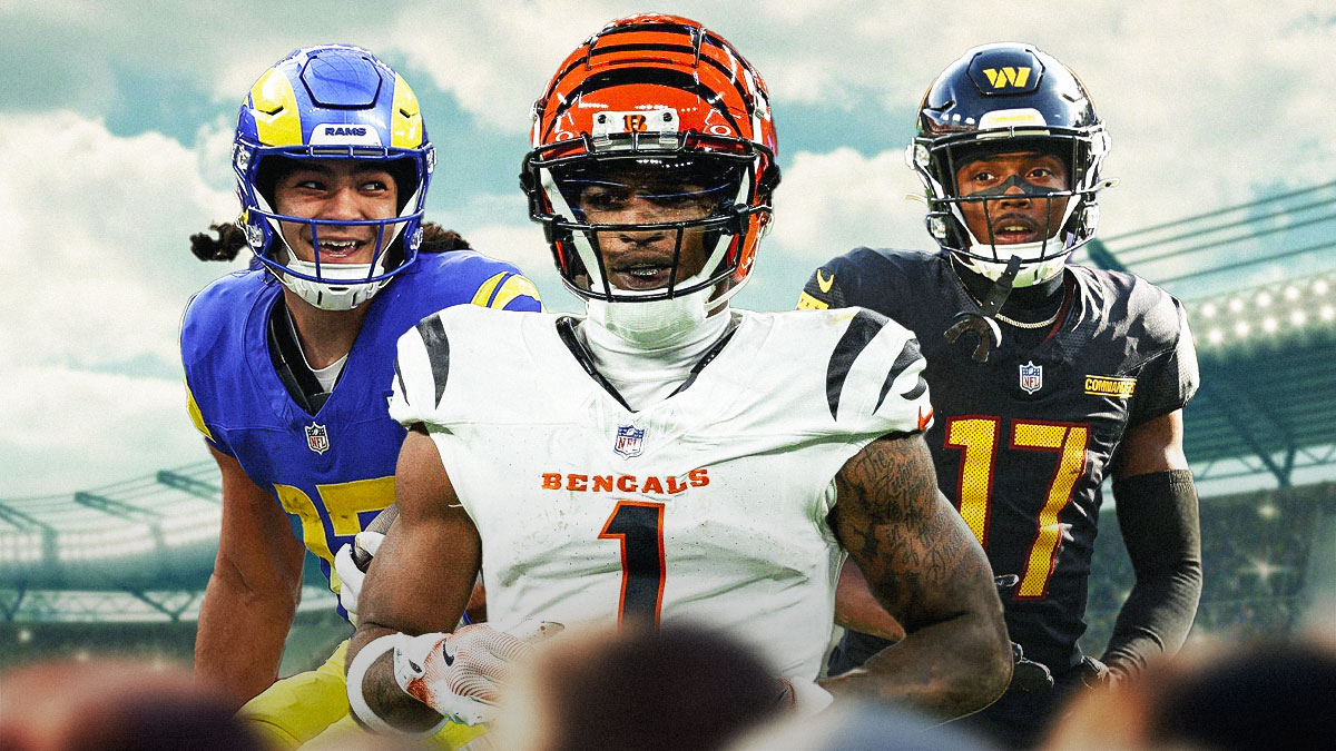 Ja'Marr Chase, Puka Nacua, Terry McLaurin fantasy football