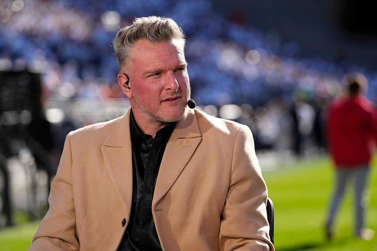 Pat McAfee on ESPN College Gameday on November 2, 2024.