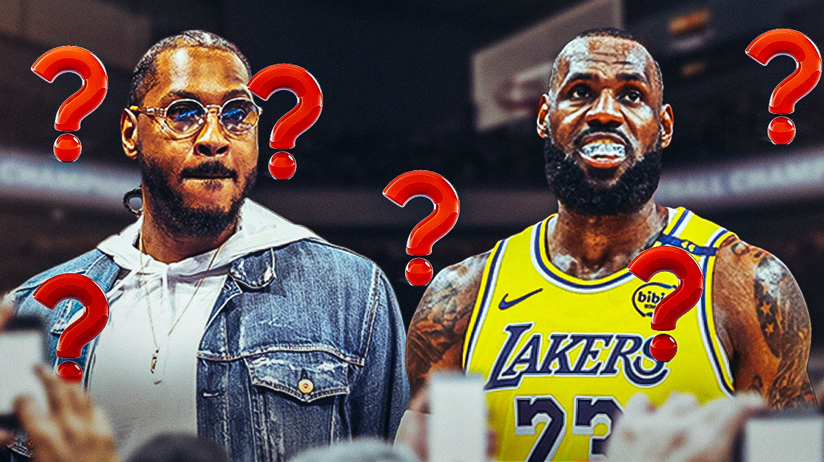 Carmelo Anthony, LeBron James, Lakers, LeBron trade, Grizzlies