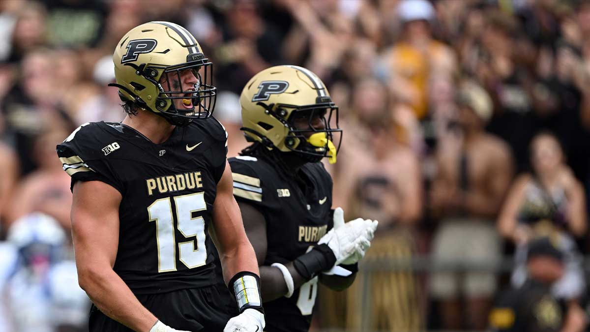 Purdue edge rusher Will Heldt