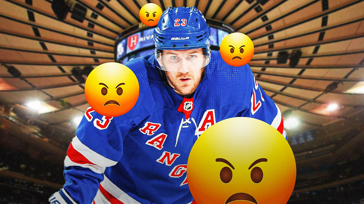 Rangers star Adam Fox is not pleased with their latest loss to the Panthers.