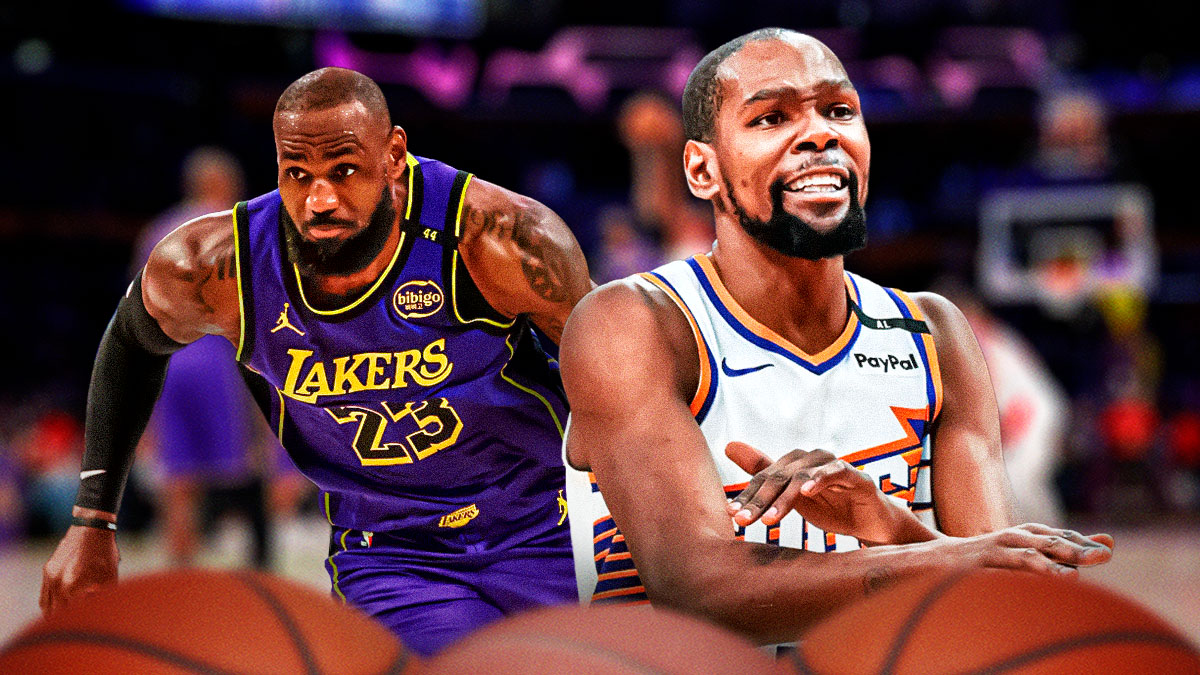 LeBron James and Kevin Durant