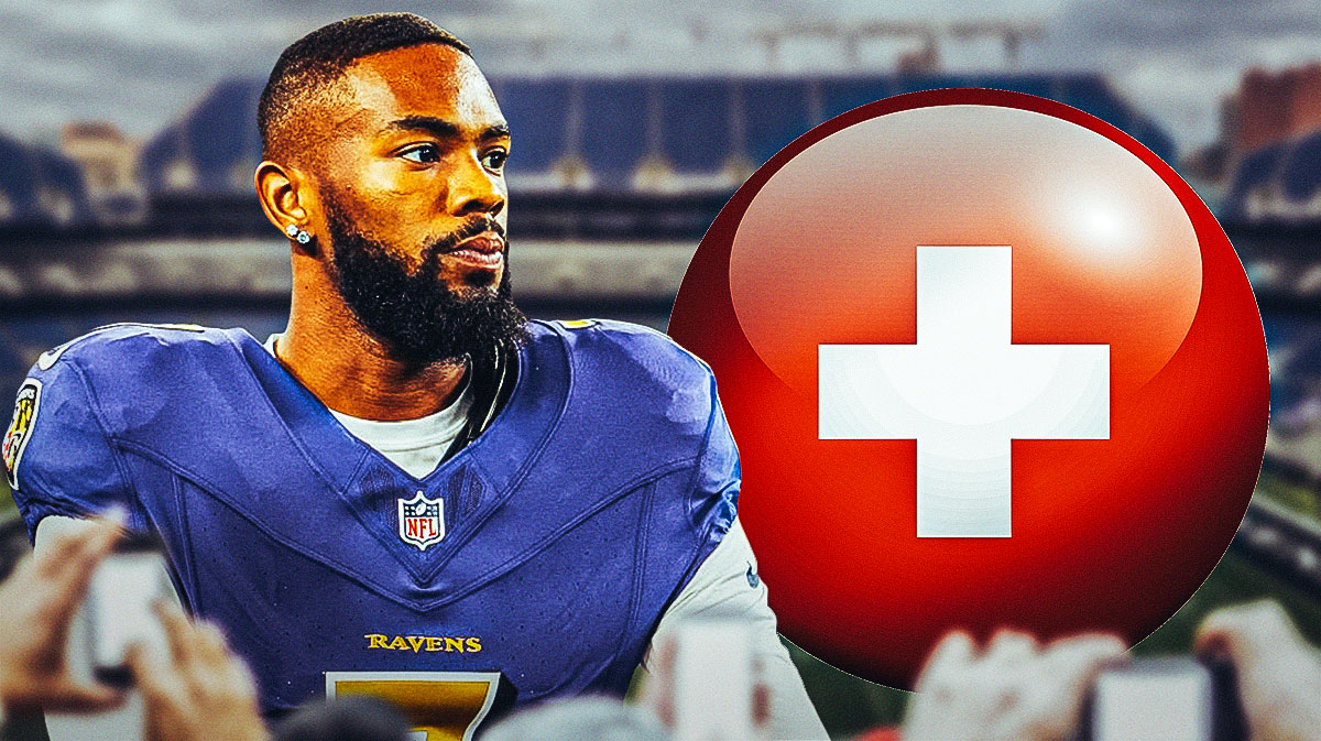 Ravens' Rashod Bateman questionable amid injury-plagued WR room