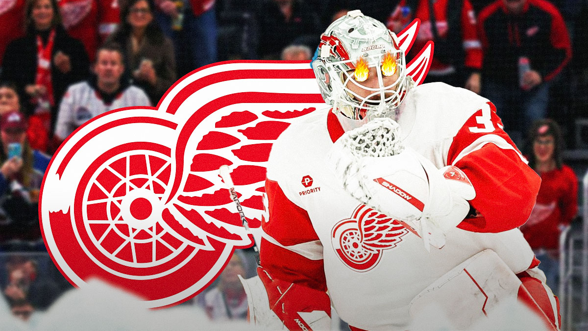 Red Wings goalie Sebastian Cossa made NHL history in the Sabres win.