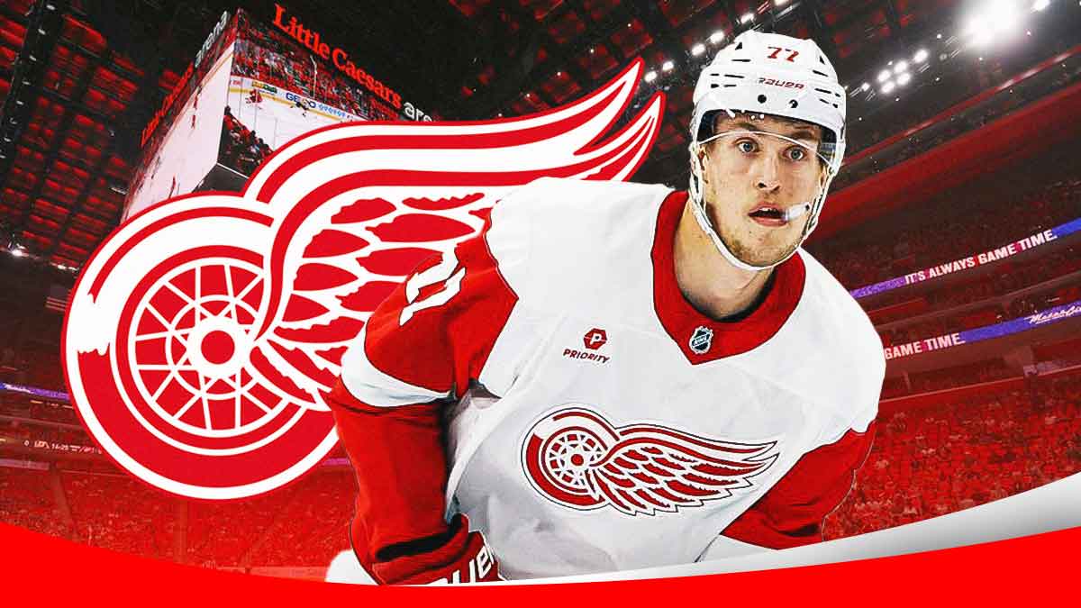 Simon Edvinsson left the Red Wings-Flyers game on Wednesday night.