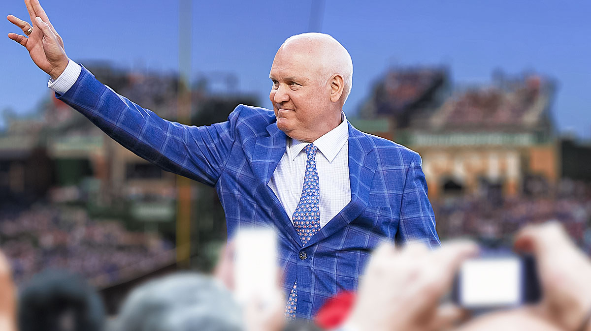 Cubs legend Ryne Sandberg at Wrigley Field