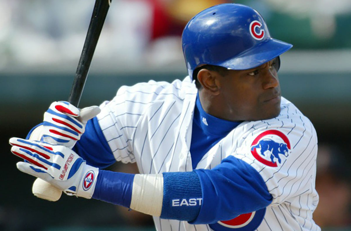 Sammy Sosa slugged 609 career home runs in 18 seasons in the majors.