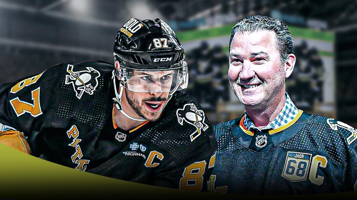 Sidney Crosby passes Mario Lemieux in Penguins history.
