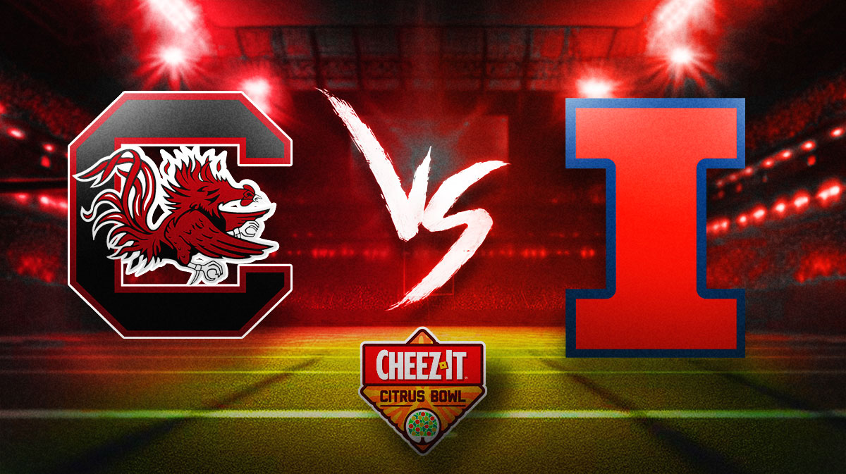 South Carolina Illinois prediction, college football odds