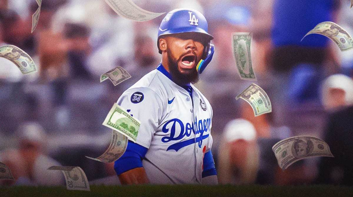 Teoscar Hernandez and the Dodgers agree to a $66 million contract.