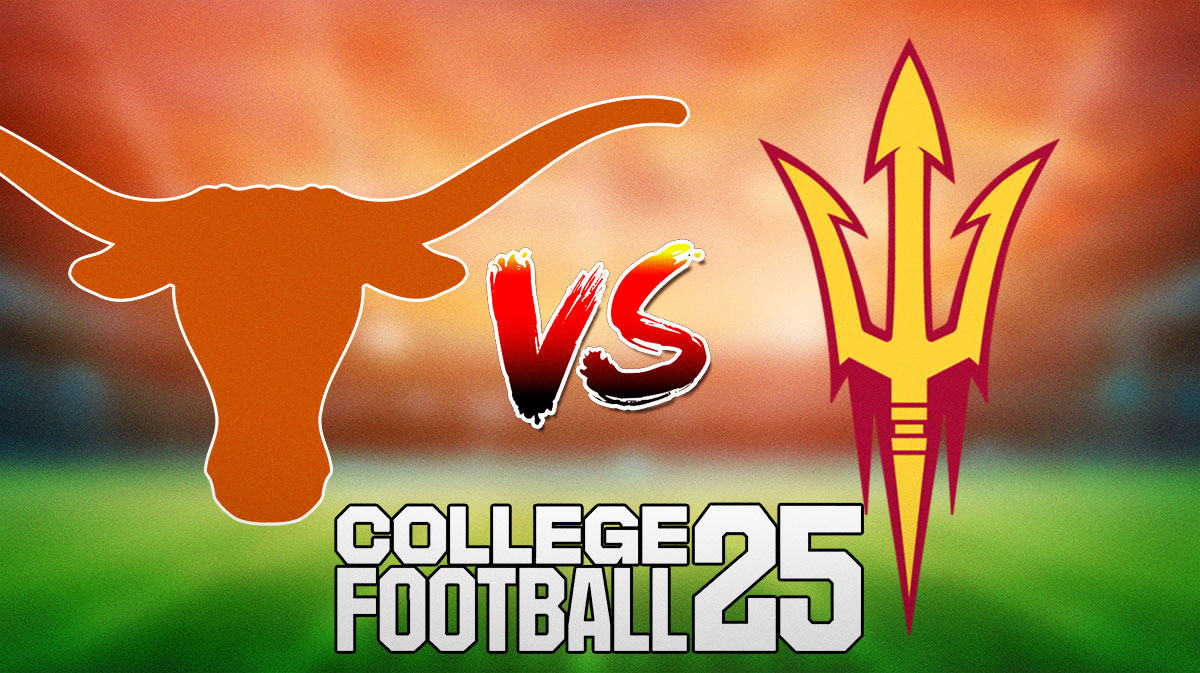 Texas vs. Arizona State Results according to College Football 25