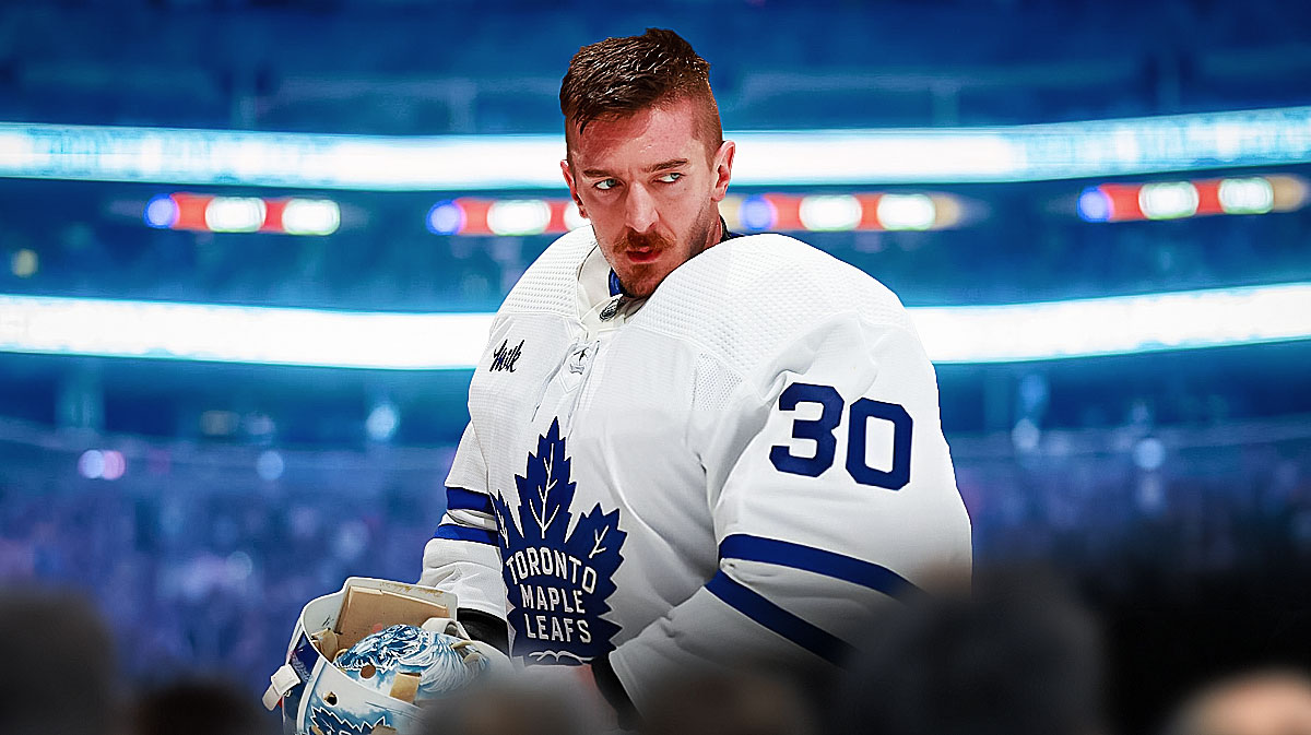 Maple Leafs goalie Matt Murray