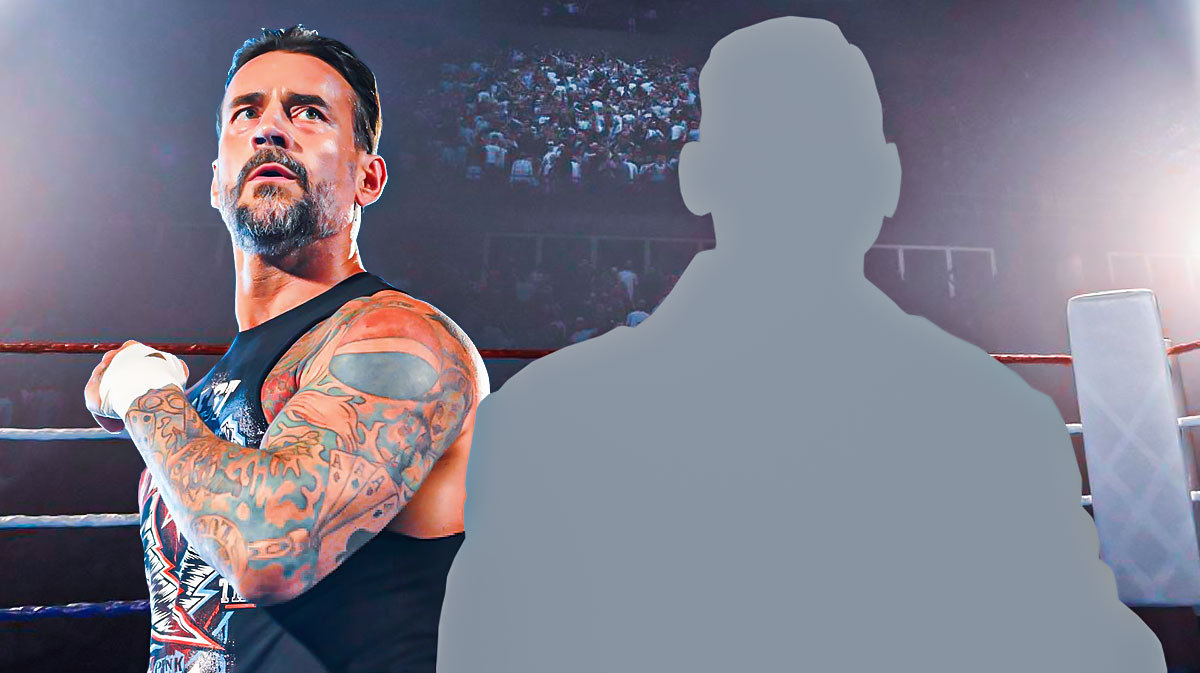 WWE stars CM Punk and Gunther, who will have a match for the World Heavyweight Championship in Chicago, Illinois.