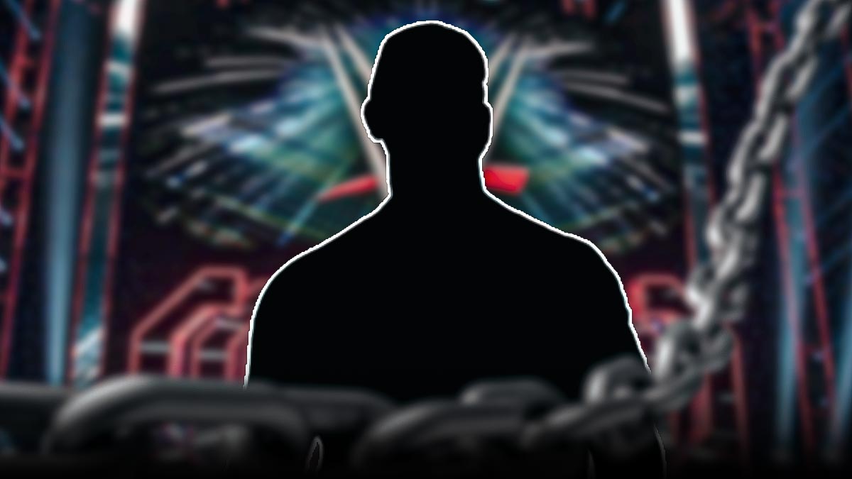Silhouette of WWE star John Cena, who starts his farewell tour on January 6, 2025.