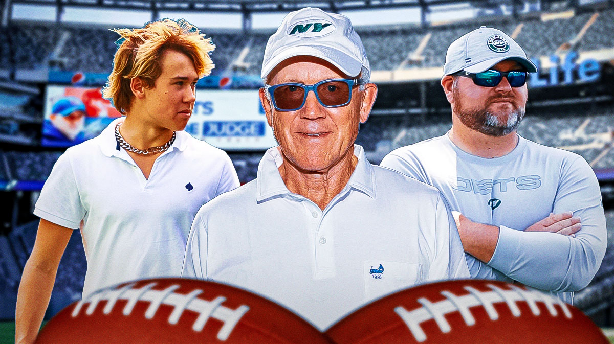 Woody Johnson, Brick Johnson, Joe Douglas