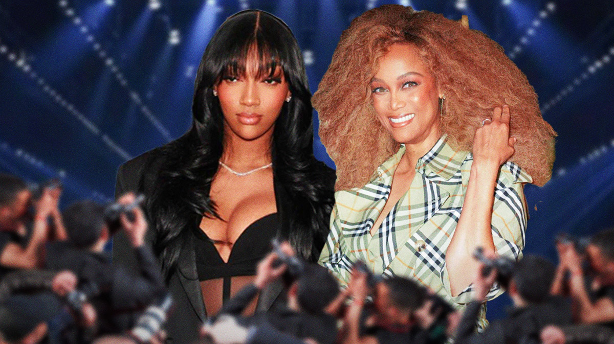 Tyra Banks, Angel Reese, Vogue