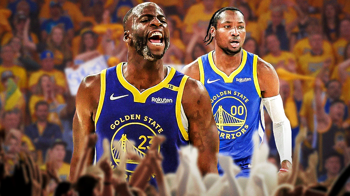 Draymond Green and Jonathan Kuminga.
