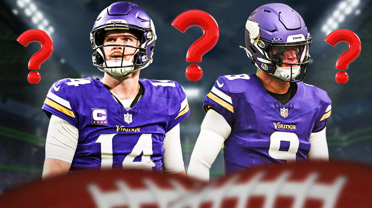 Sam Darnold, JJ McCarthy. Question marks all around