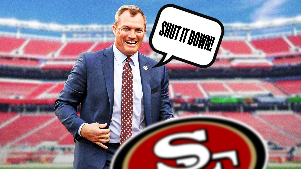 49ers GM John Lynch is once again dealing with Deebo Samuel trade chatter.
