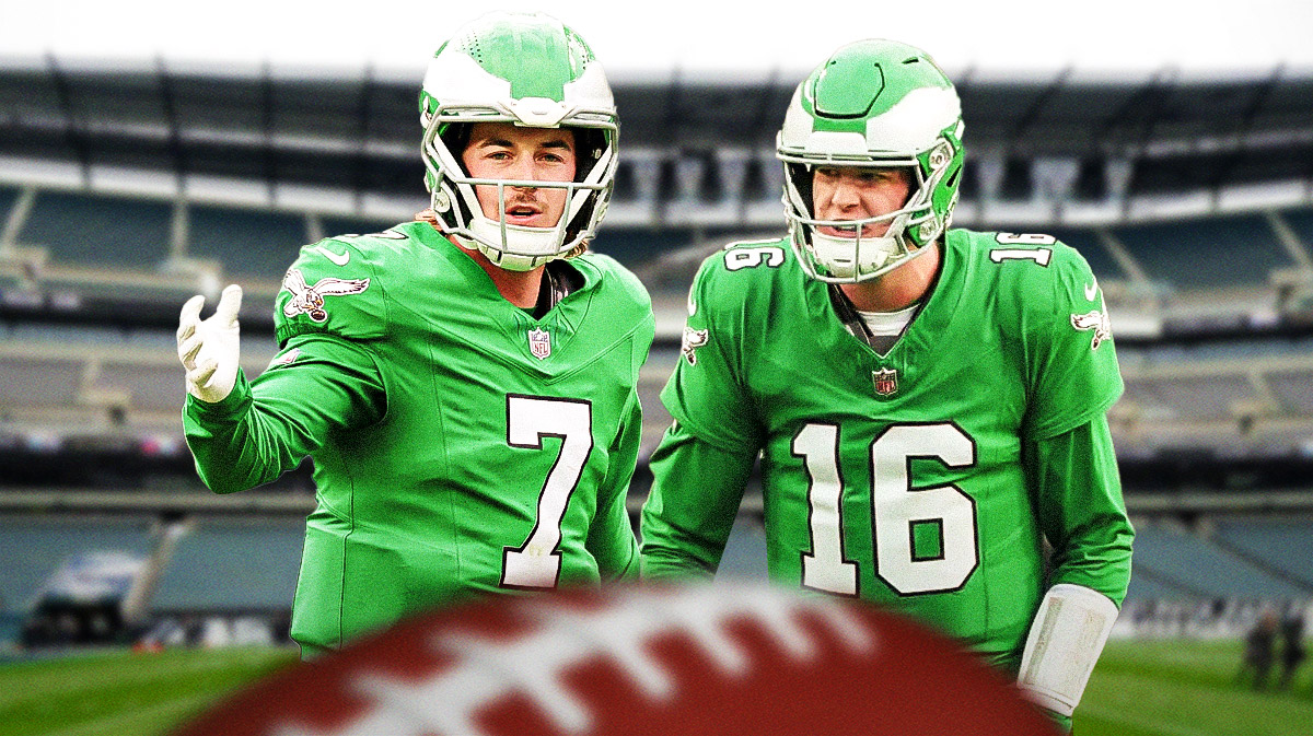 Eagles' Kenny Pickett and Tanner McKee