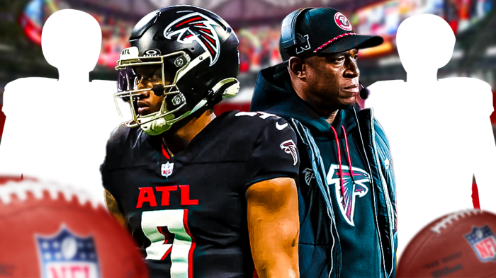 The Falcons' Michael Penix and Raheem Morris need Atlanta to pull off these two big trade ideas in 2025.
