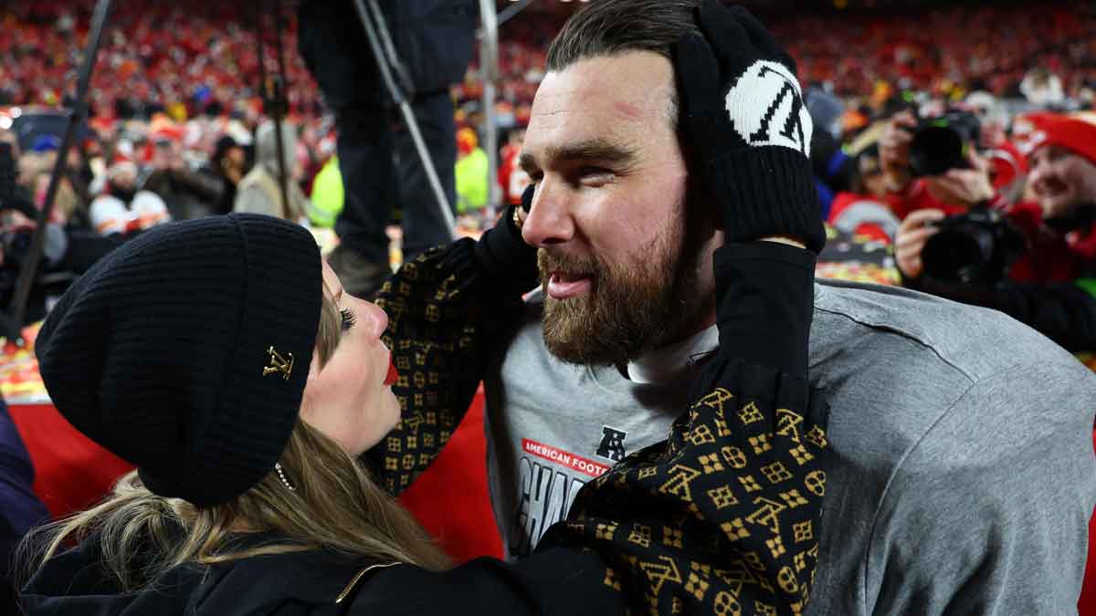 Taylor Swift and Travis Kelce