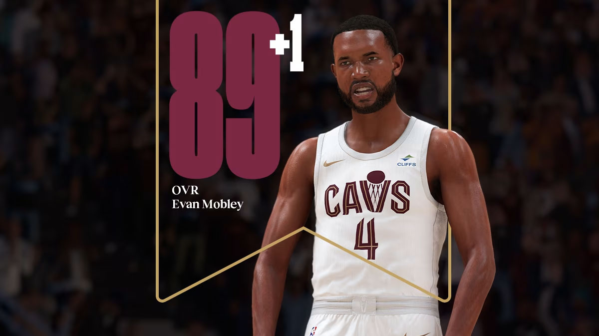 Evan Mobley climbs to 89 overall