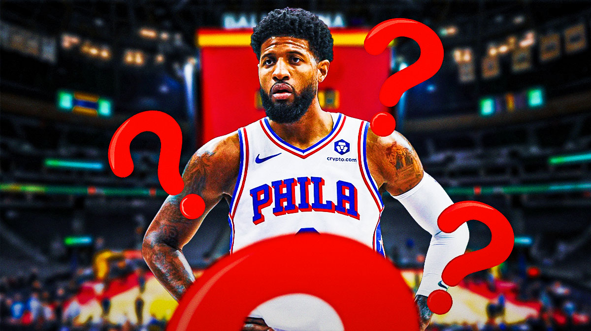 76ers' Paul George surrounded by question marks