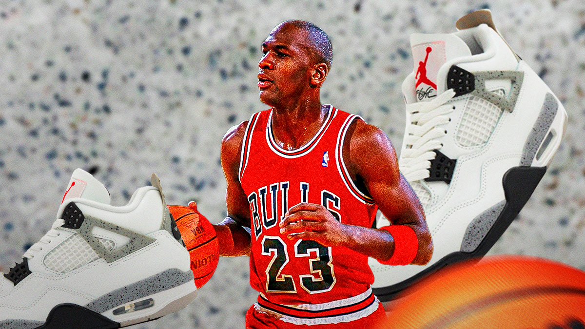 Air Jordan 4 White Cement, Michael Jordan, White cement 4 release