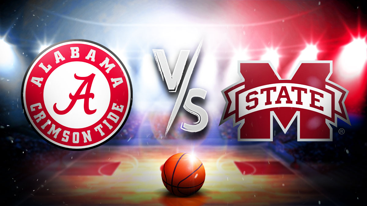Alabama Mississippi State prediction, college basketball odds