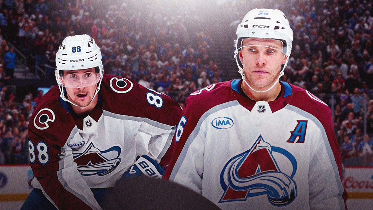 The Avs traded high-scoring Mikko Rantanen (right) and get Martin Necas as part of the return