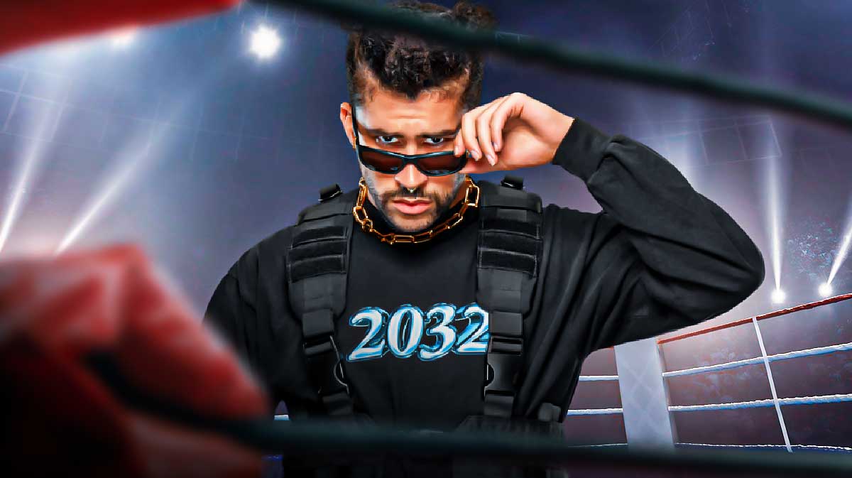 Bad Bunny, who wants to return to WWE.