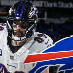 Ravens celebrate Bills Mafia for raising money for Mark Andrews-backed charity