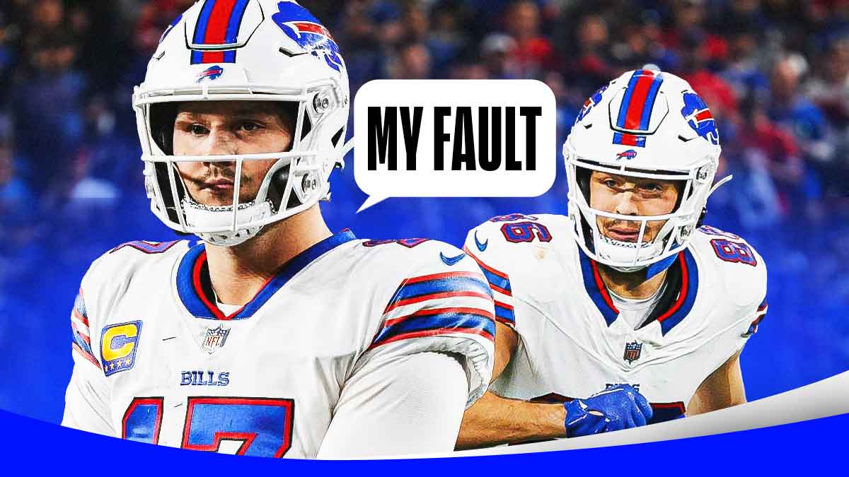 Bills QB Josh Allen came clean about the dropped pass from Dalton Kincaid against the Chiefs.