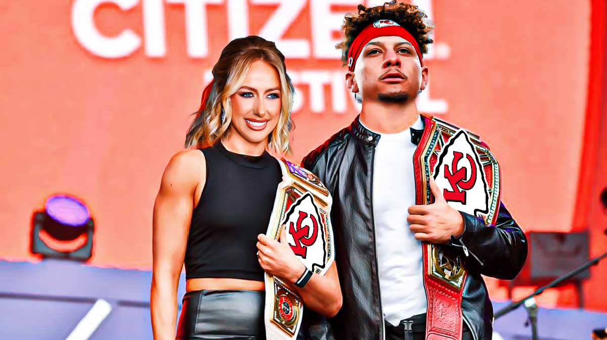 Brittany Mahomes and Patrick Mahomes (Chiefs)