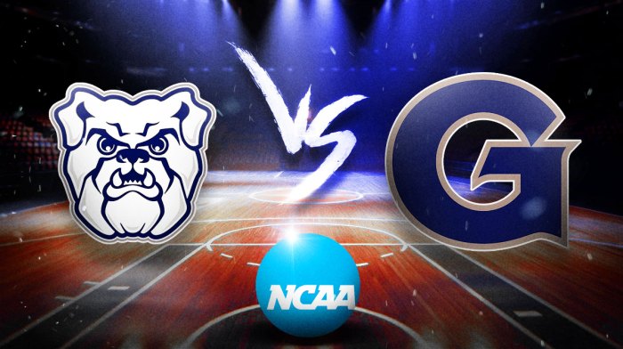 Butler Georgetown prediction, College Basketball odds