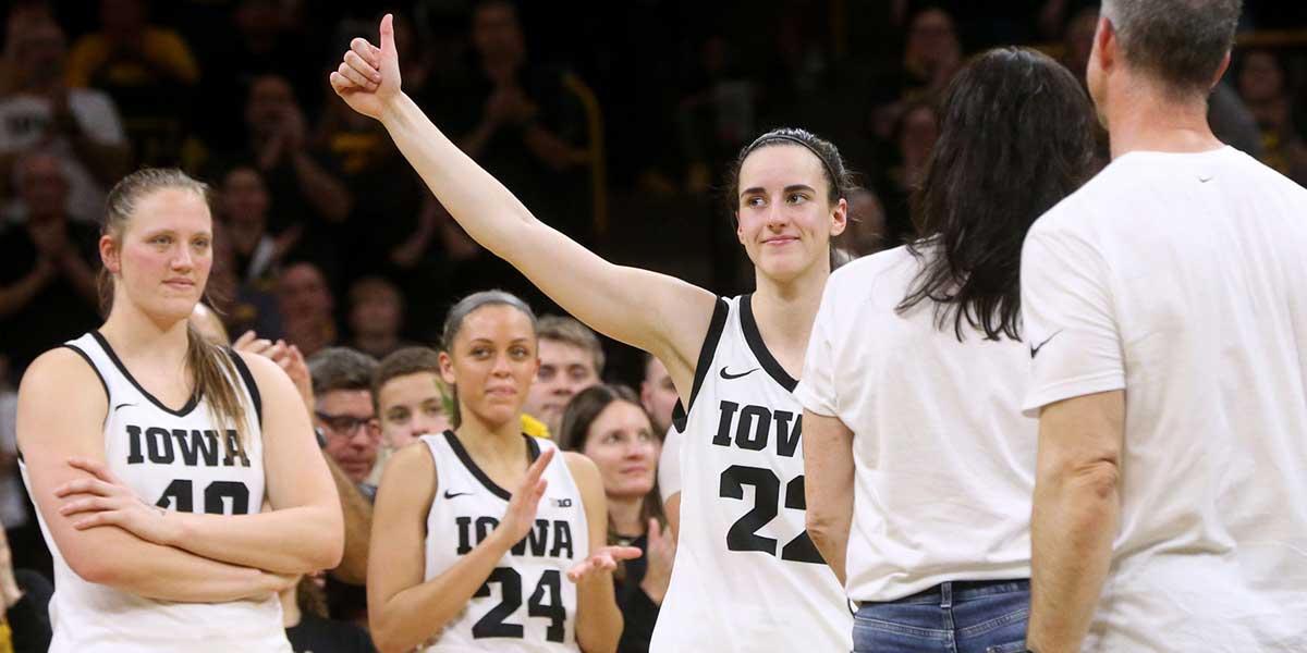 Iowa women's basketball gets honest take from AD ahead of Caitlin Clark's  jersey retirement