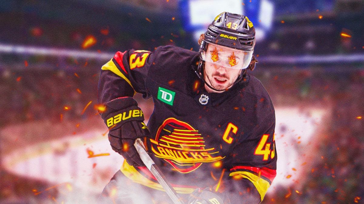 Canucks star Quinn Hughes made a bold career claim before the Blues game.