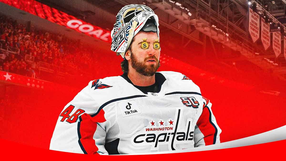 Capitals star Logan Thompson spoke about his contract extension.