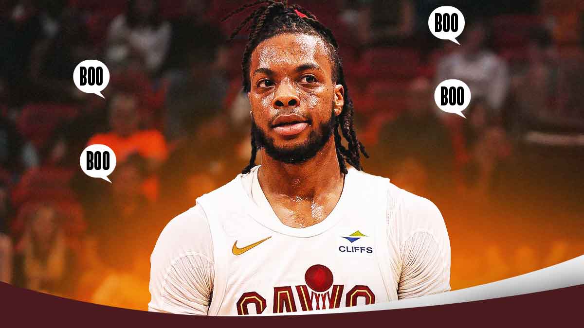 Cavaliers' Darius Garland with fans booing him