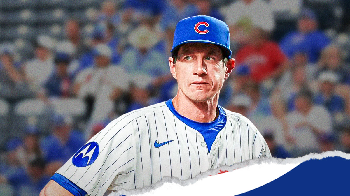 Cubs Craig Counsell looking serious