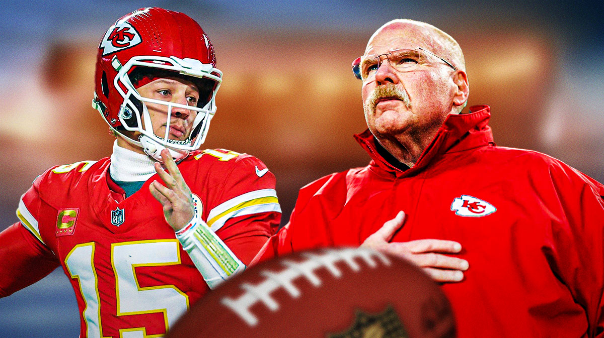 Patrick Mahomes and Andy Reid.