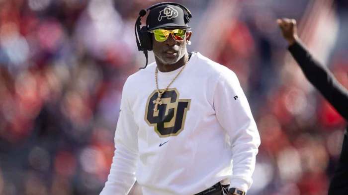 Deion Sanders Colorado Football spring game