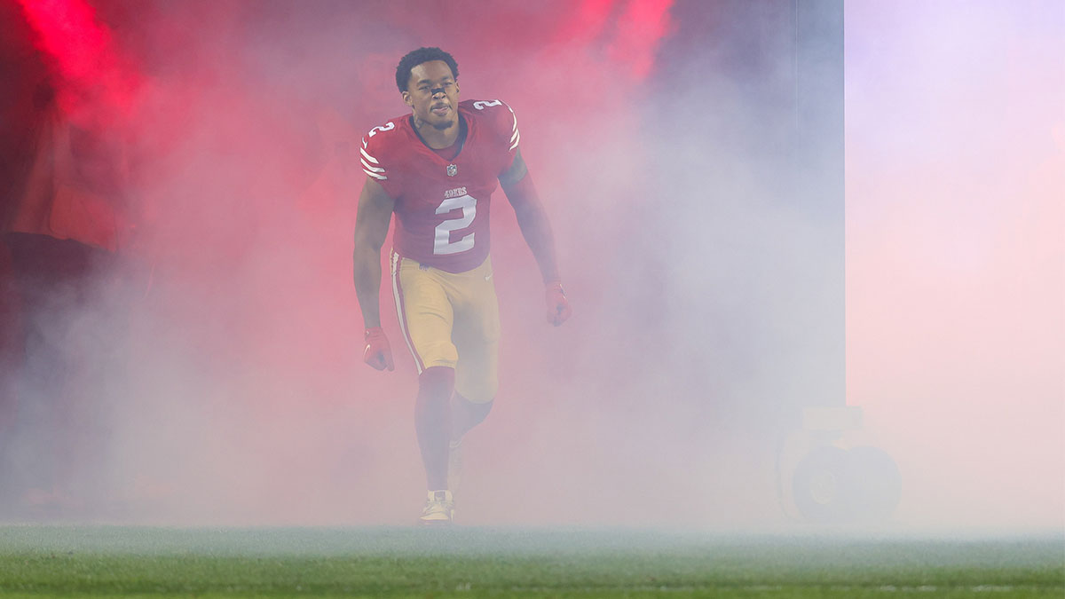 Dec 30, 2024; Santa Clara, California, USA; San Francisco 49ers cornerback Deommodore Lenoir (2) during the game against the Detroit Lions at Levi's Stadium.