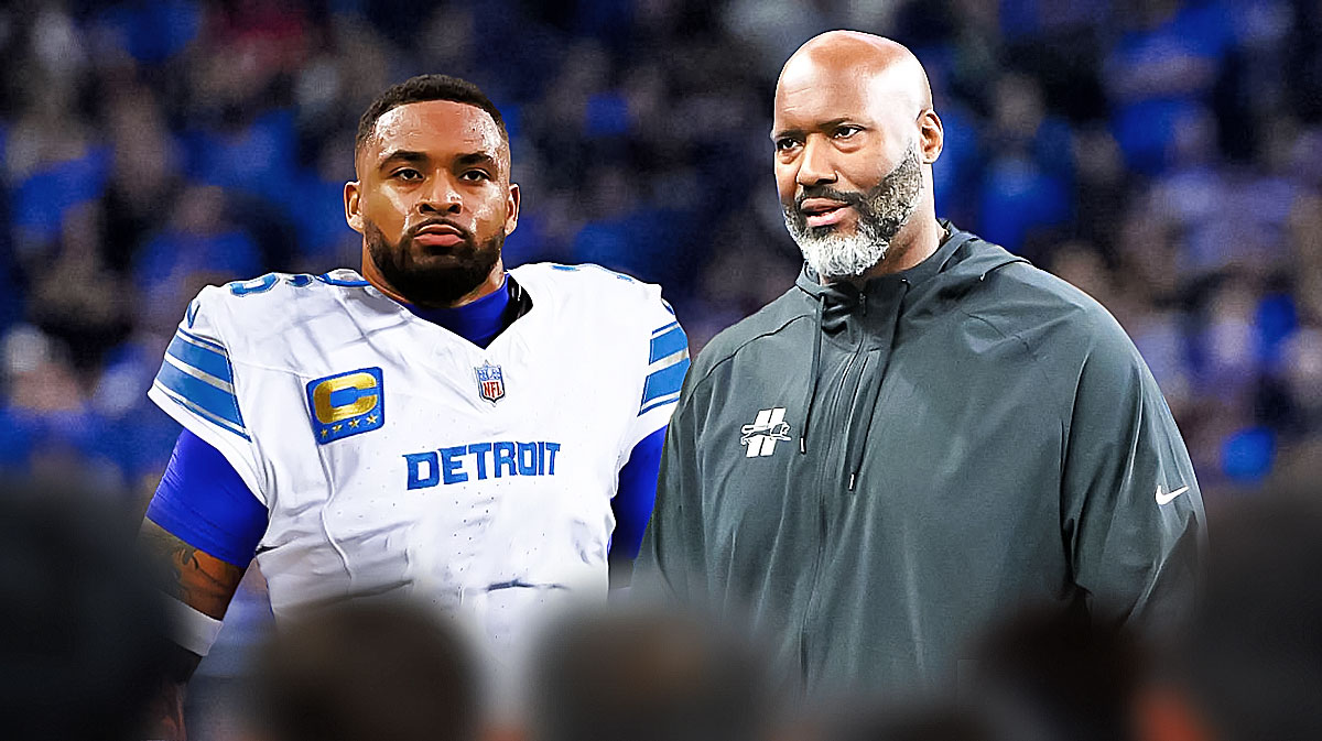 Lions' Jamal Adams and GM Brad Holmes