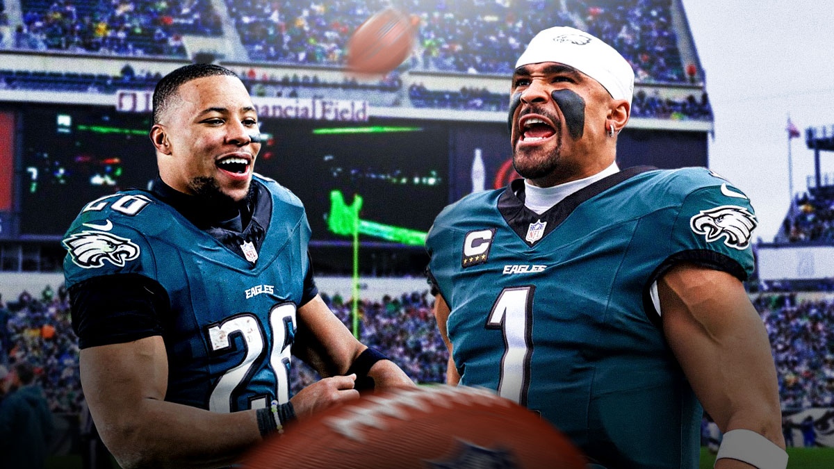 Jalen Hurts and Saquon Barkley give the Eagles a formidable 1-2 punh